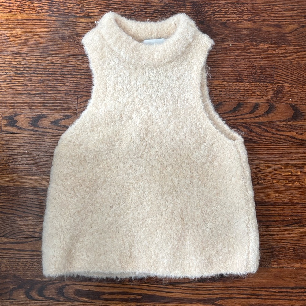 NWT wool blend sweater vest